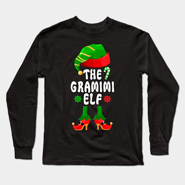 Cute The Gramimi Elf Xmas Long Sleeve T-Shirt by Kesehatan Ibu Dan Anak